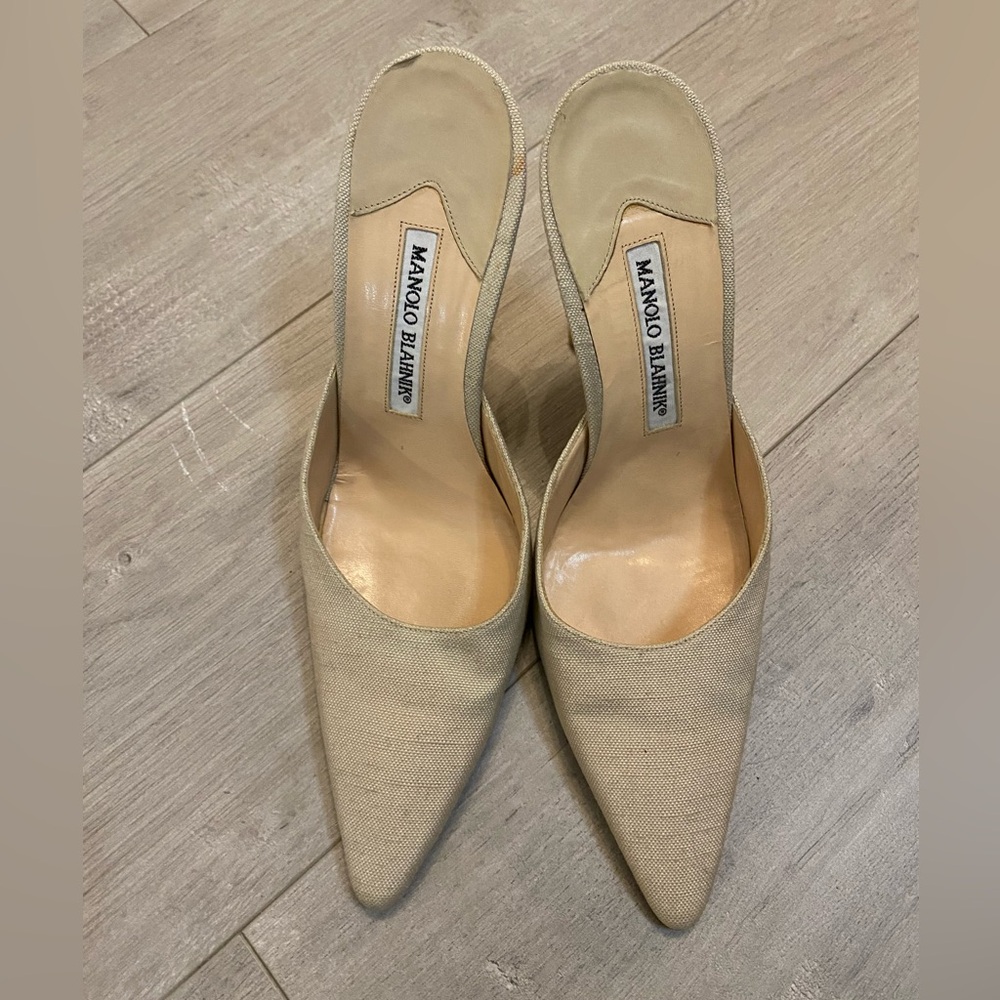 Manolo Blahnik Heels, Size 38